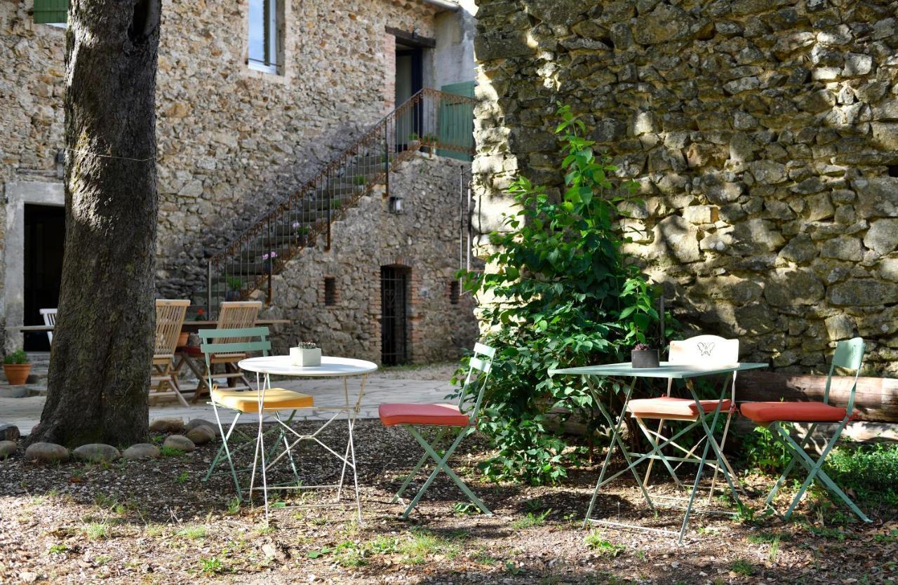 Les Jardins De Falguiere Saint-Jean-du-Gard Exteriör bild